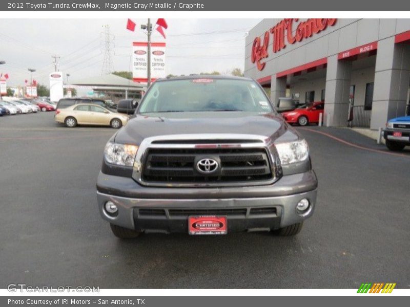 Magnetic Gray Metallic / Graphite 2012 Toyota Tundra CrewMax