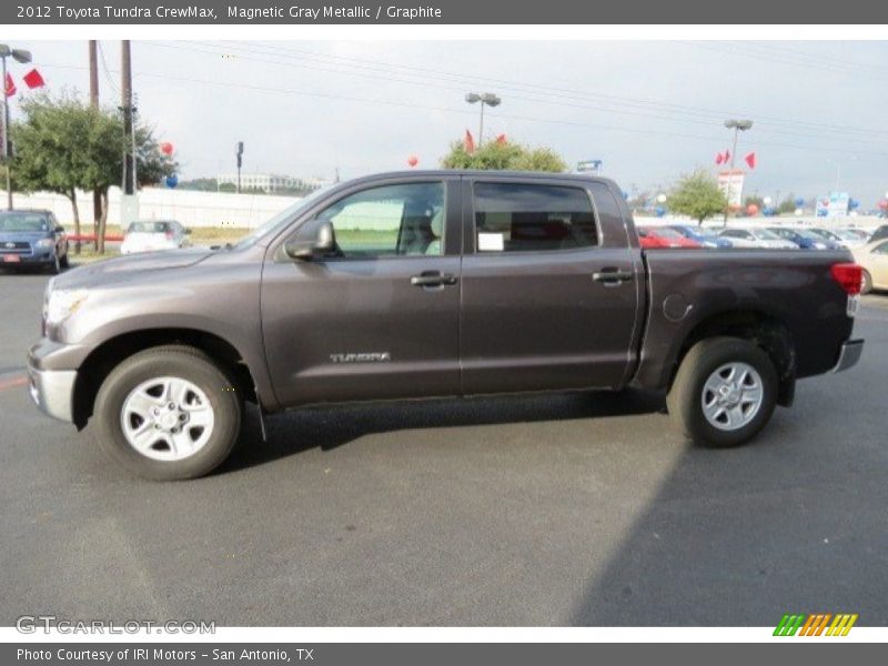 Magnetic Gray Metallic / Graphite 2012 Toyota Tundra CrewMax