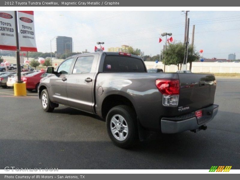 Magnetic Gray Metallic / Graphite 2012 Toyota Tundra CrewMax