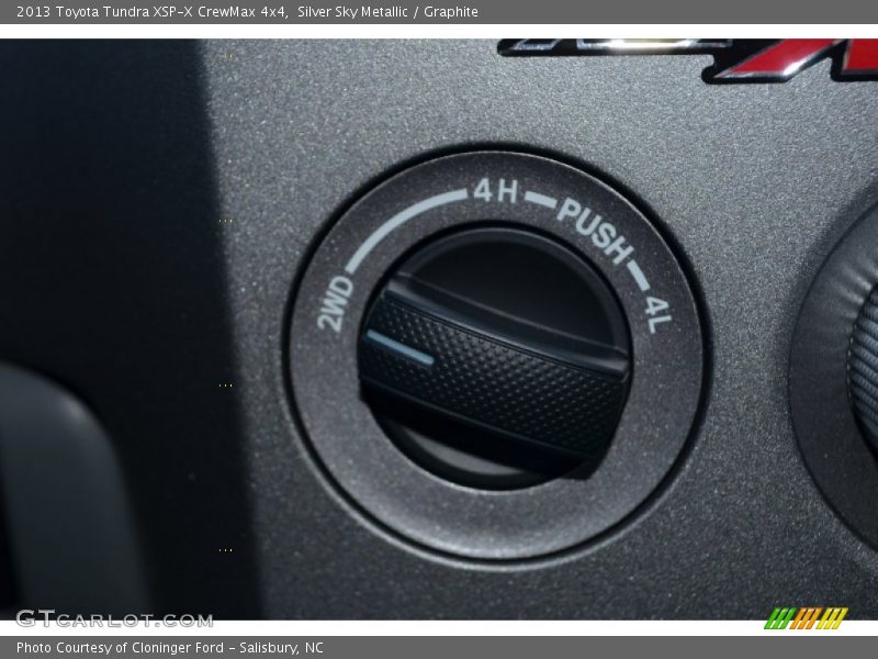 Controls of 2013 Tundra XSP-X CrewMax 4x4