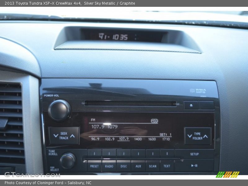 Silver Sky Metallic / Graphite 2013 Toyota Tundra XSP-X CrewMax 4x4