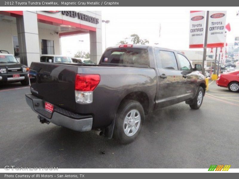 Magnetic Gray Metallic / Graphite 2012 Toyota Tundra CrewMax