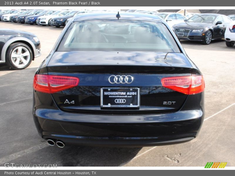 Phantom Black Pearl / Black 2013 Audi A4 2.0T Sedan