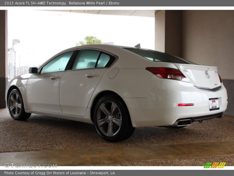 Bellanova White Pearl / Ebony 2013 Acura TL SH-AWD Technology