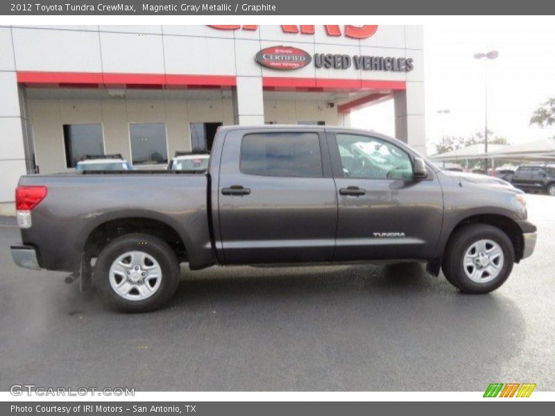 Magnetic Gray Metallic / Graphite 2012 Toyota Tundra CrewMax