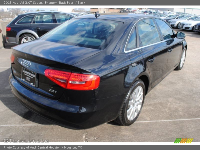 Phantom Black Pearl / Black 2013 Audi A4 2.0T Sedan