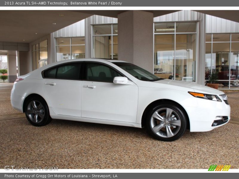 Bellanova White Pearl / Ebony 2013 Acura TL SH-AWD Technology