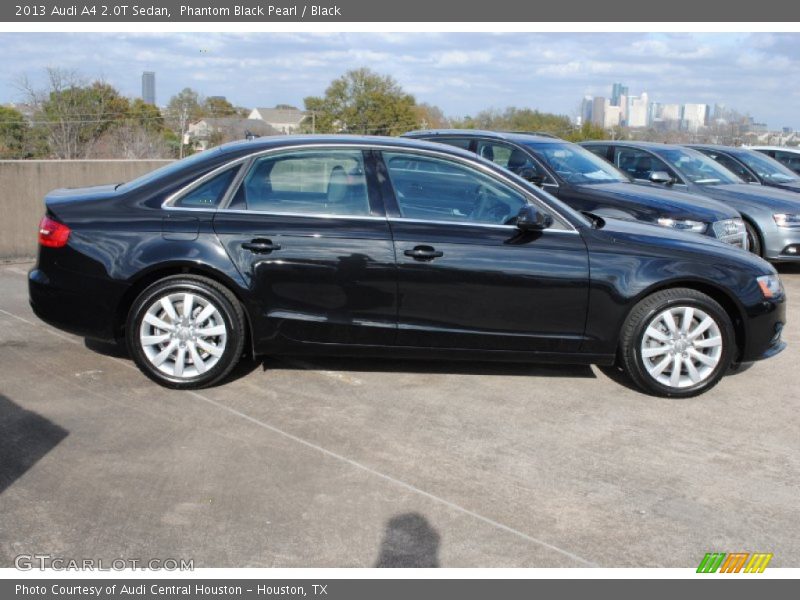 Phantom Black Pearl / Black 2013 Audi A4 2.0T Sedan
