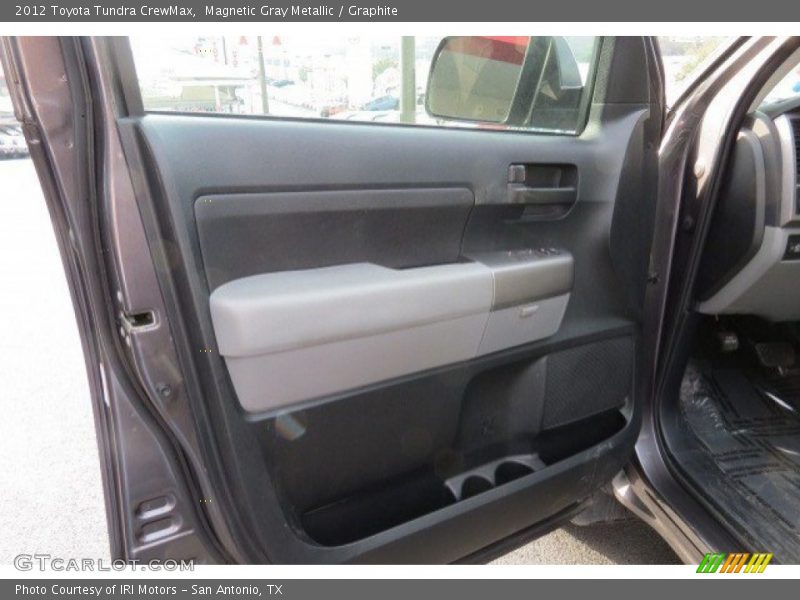 Magnetic Gray Metallic / Graphite 2012 Toyota Tundra CrewMax