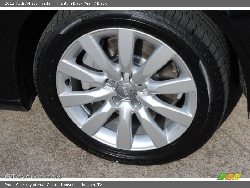 Phantom Black Pearl / Black 2013 Audi A4 2.0T Sedan