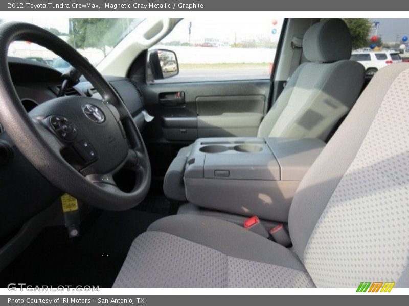 Magnetic Gray Metallic / Graphite 2012 Toyota Tundra CrewMax