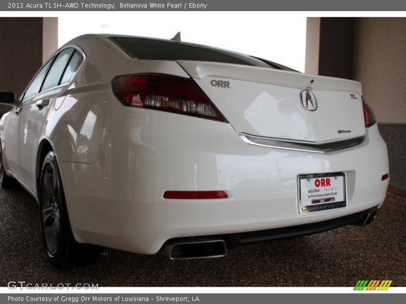 Bellanova White Pearl / Ebony 2013 Acura TL SH-AWD Technology