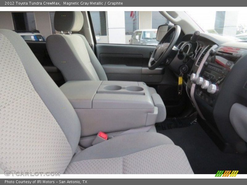 Magnetic Gray Metallic / Graphite 2012 Toyota Tundra CrewMax