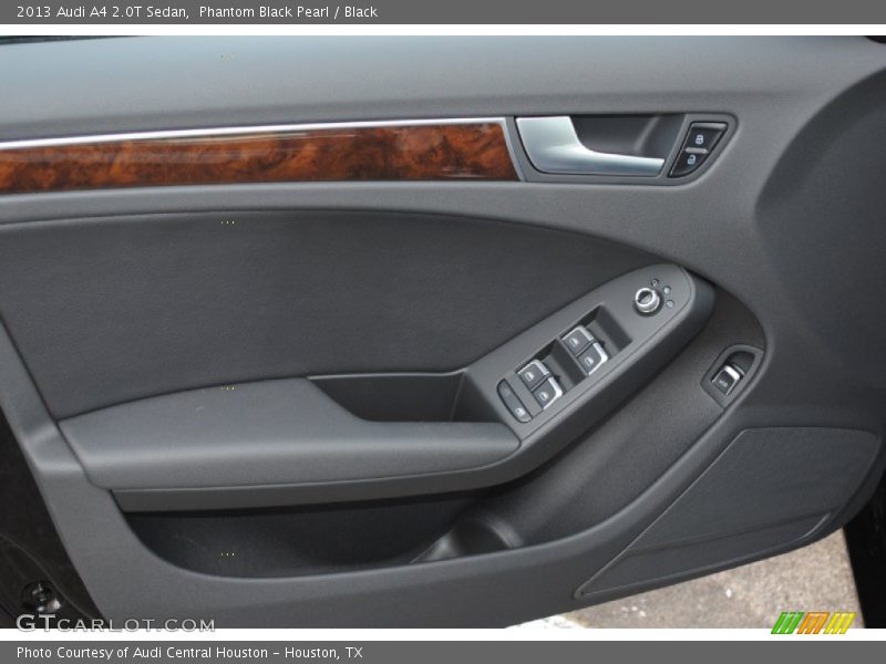 Phantom Black Pearl / Black 2013 Audi A4 2.0T Sedan