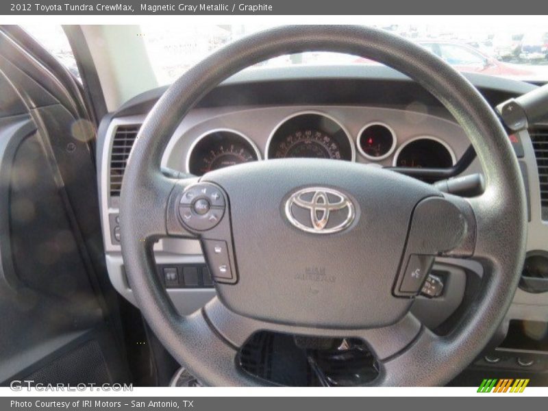 Magnetic Gray Metallic / Graphite 2012 Toyota Tundra CrewMax