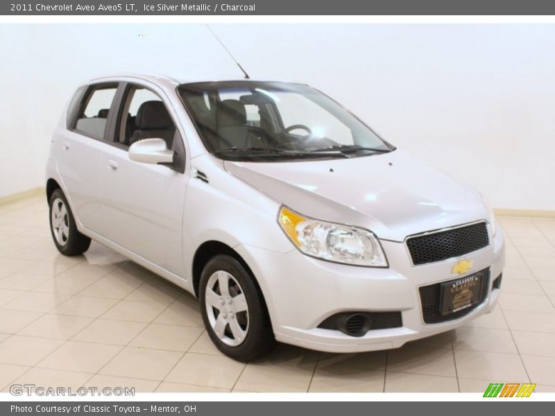 Ice Silver Metallic / Charcoal 2011 Chevrolet Aveo Aveo5 LT