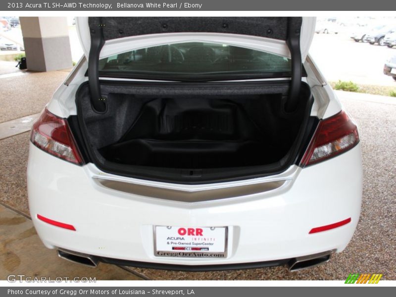 Bellanova White Pearl / Ebony 2013 Acura TL SH-AWD Technology