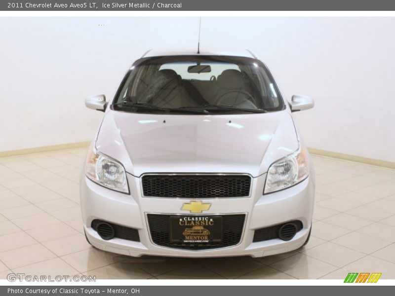 Ice Silver Metallic / Charcoal 2011 Chevrolet Aveo Aveo5 LT