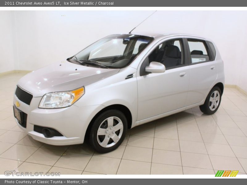 Ice Silver Metallic / Charcoal 2011 Chevrolet Aveo Aveo5 LT