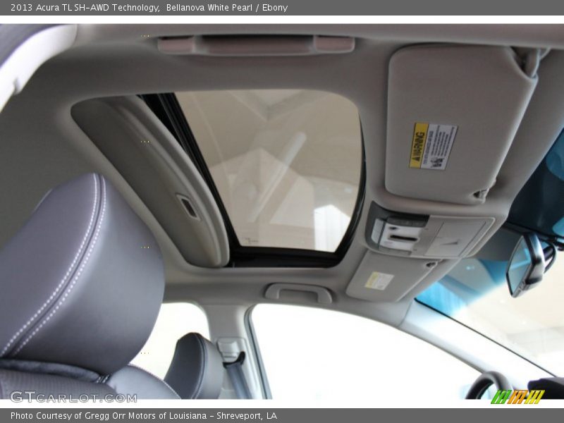 Bellanova White Pearl / Ebony 2013 Acura TL SH-AWD Technology