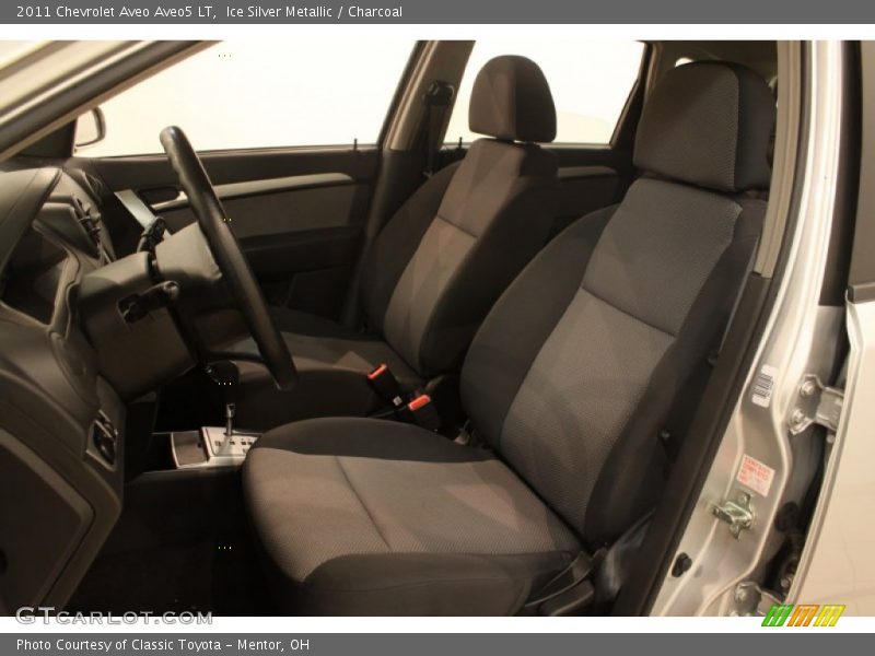 Ice Silver Metallic / Charcoal 2011 Chevrolet Aveo Aveo5 LT