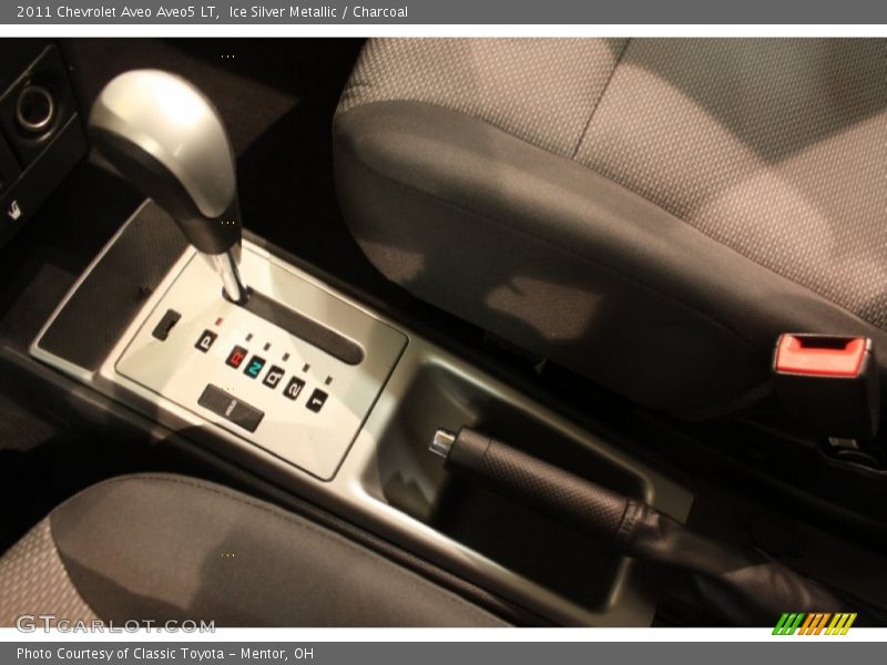 Ice Silver Metallic / Charcoal 2011 Chevrolet Aveo Aveo5 LT