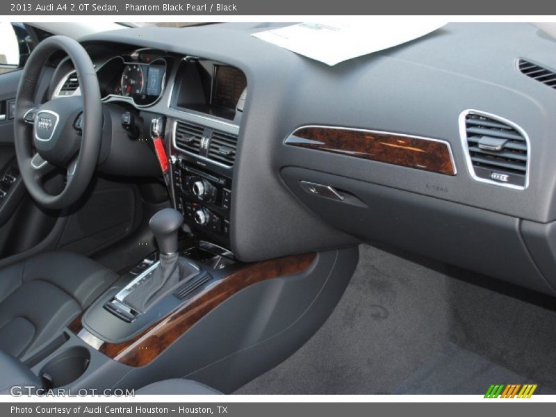 Phantom Black Pearl / Black 2013 Audi A4 2.0T Sedan