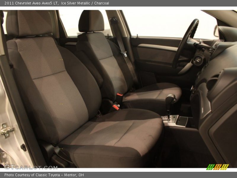 Ice Silver Metallic / Charcoal 2011 Chevrolet Aveo Aveo5 LT