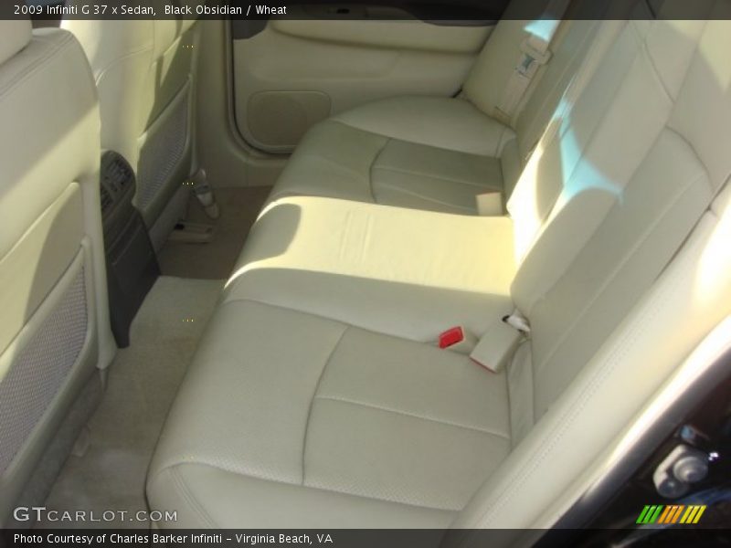 Black Obsidian / Wheat 2009 Infiniti G 37 x Sedan