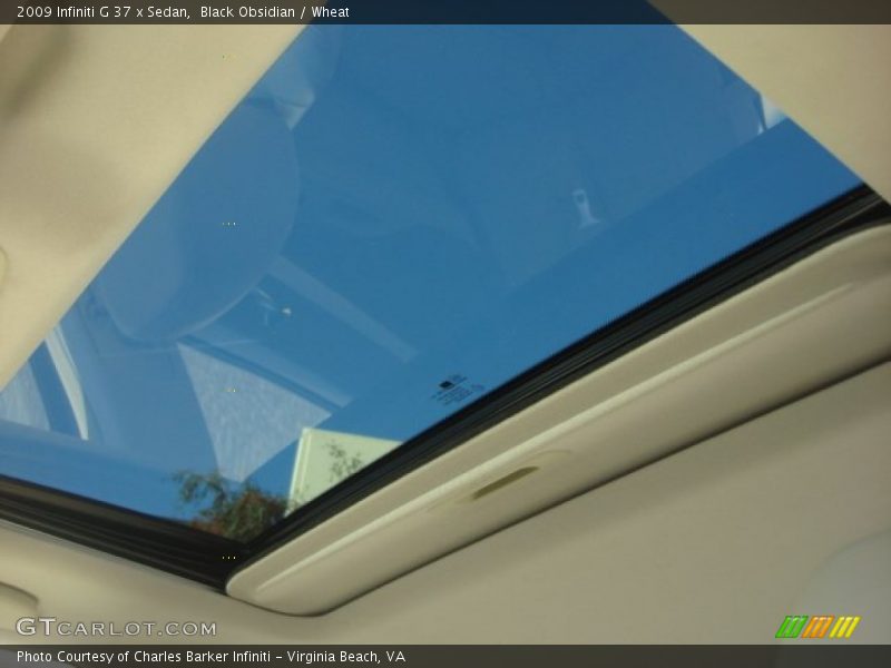 Black Obsidian / Wheat 2009 Infiniti G 37 x Sedan