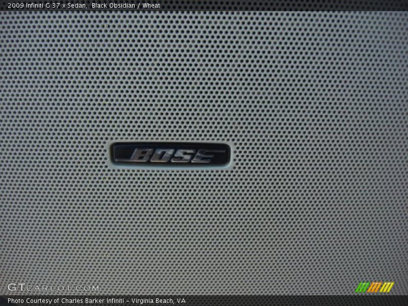 Black Obsidian / Wheat 2009 Infiniti G 37 x Sedan