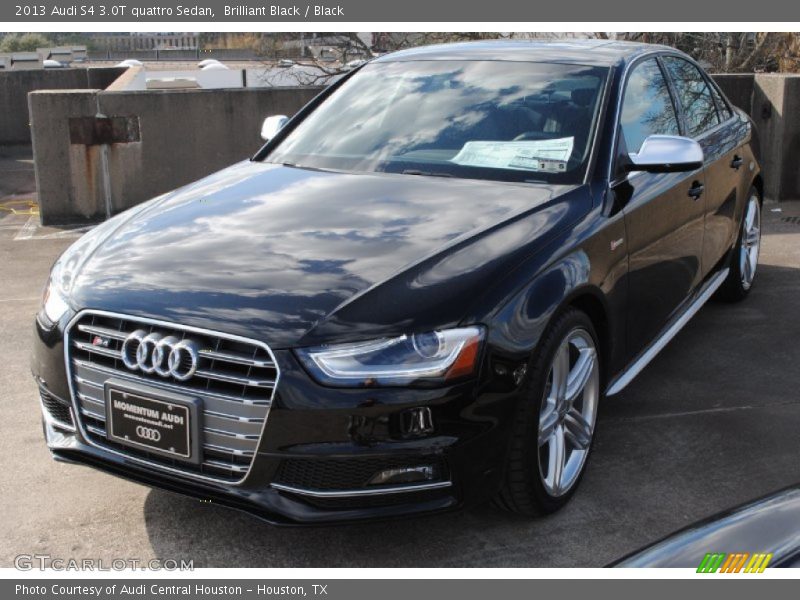 Brilliant Black / Black 2013 Audi S4 3.0T quattro Sedan