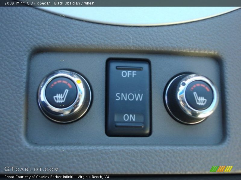 Black Obsidian / Wheat 2009 Infiniti G 37 x Sedan