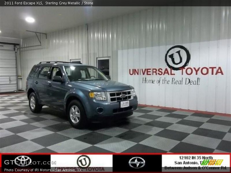 Sterling Grey Metallic / Stone 2011 Ford Escape XLS
