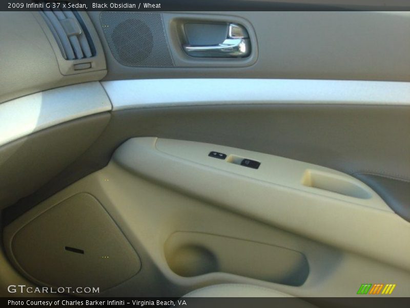 Black Obsidian / Wheat 2009 Infiniti G 37 x Sedan