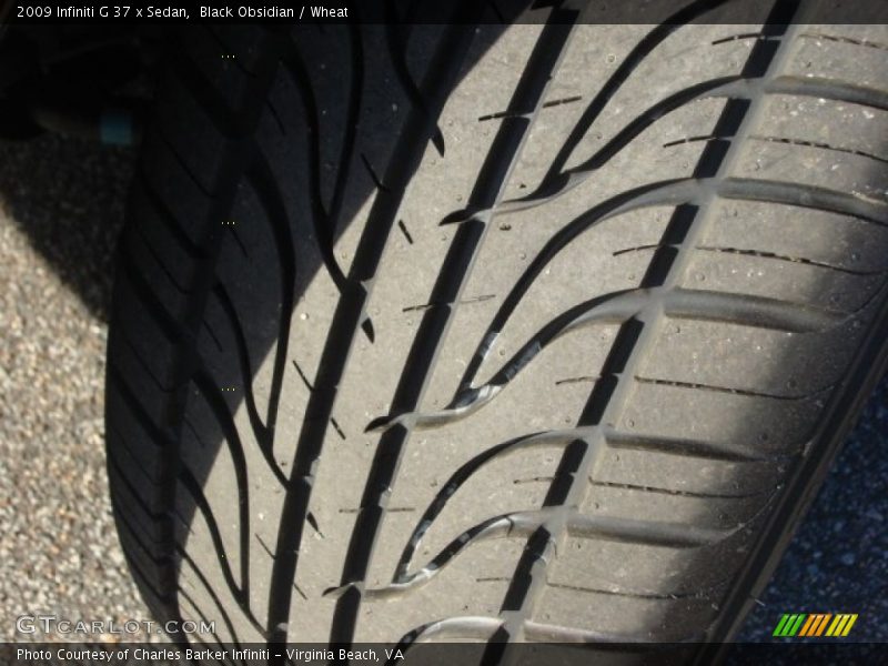 Black Obsidian / Wheat 2009 Infiniti G 37 x Sedan
