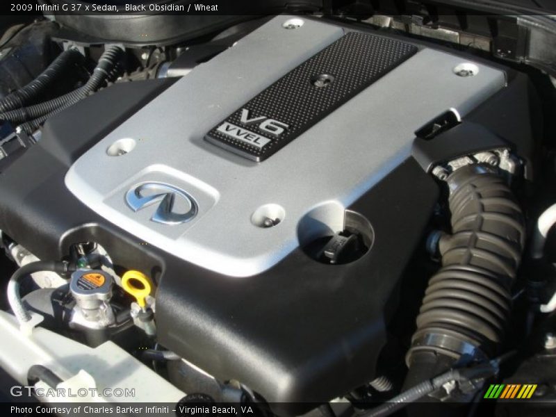Black Obsidian / Wheat 2009 Infiniti G 37 x Sedan
