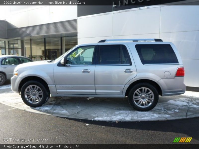 Ingot Silver Metallic / Stone 2011 Lincoln Navigator 4x4