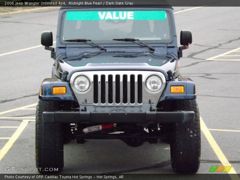 Midnight Blue Pearl / Dark Slate Gray 2006 Jeep Wrangler Unlimited 4x4