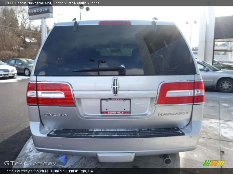 Ingot Silver Metallic / Stone 2011 Lincoln Navigator 4x4