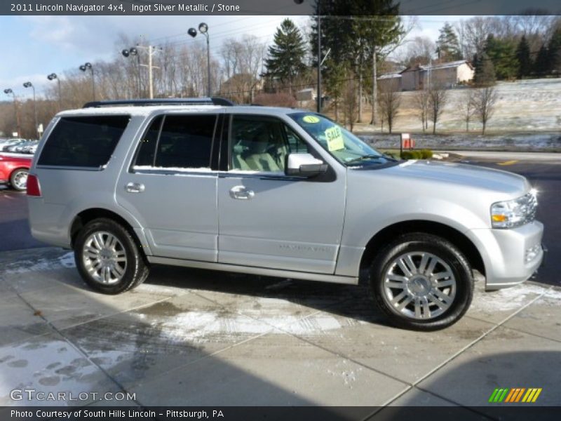 Ingot Silver Metallic / Stone 2011 Lincoln Navigator 4x4