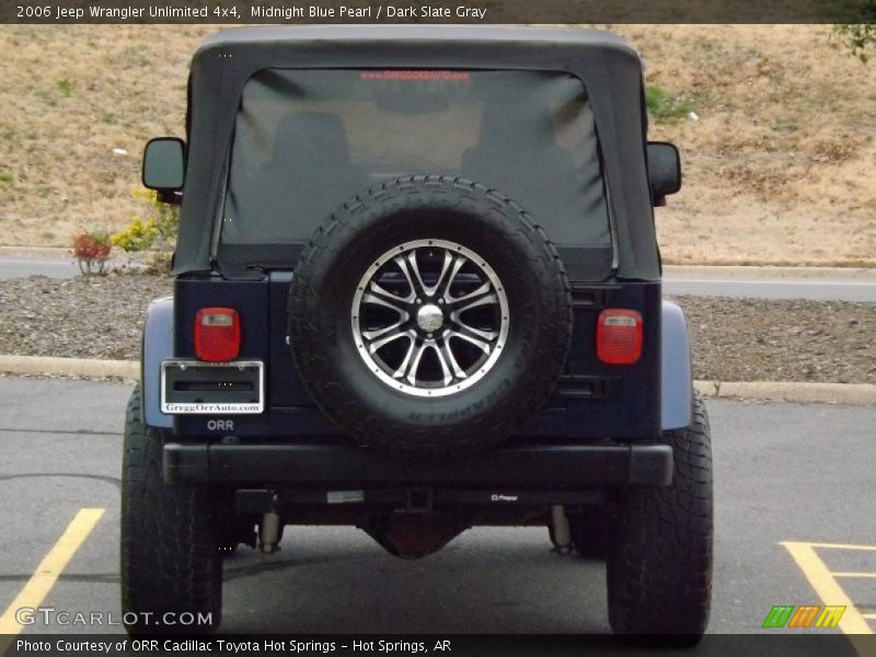 Midnight Blue Pearl / Dark Slate Gray 2006 Jeep Wrangler Unlimited 4x4