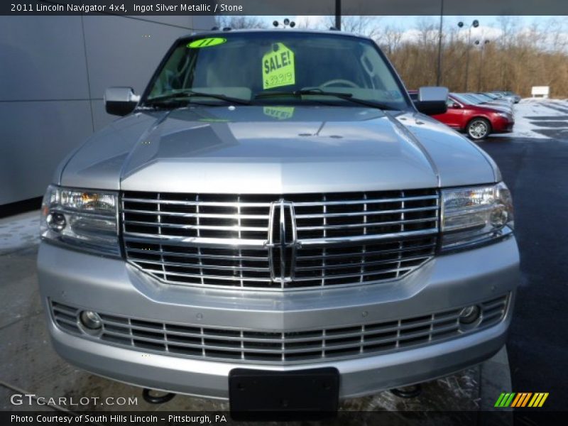 Ingot Silver Metallic / Stone 2011 Lincoln Navigator 4x4