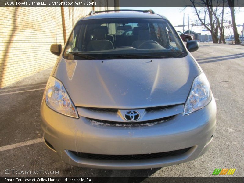 Silver Shadow Pearl / Stone 2008 Toyota Sienna LE