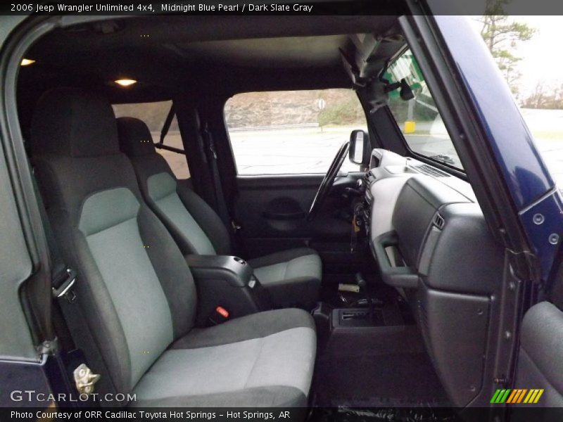 Midnight Blue Pearl / Dark Slate Gray 2006 Jeep Wrangler Unlimited 4x4