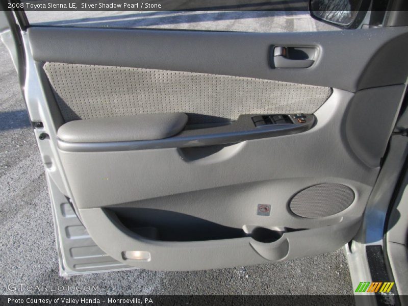 Silver Shadow Pearl / Stone 2008 Toyota Sienna LE