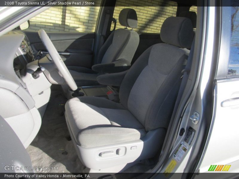 Silver Shadow Pearl / Stone 2008 Toyota Sienna LE