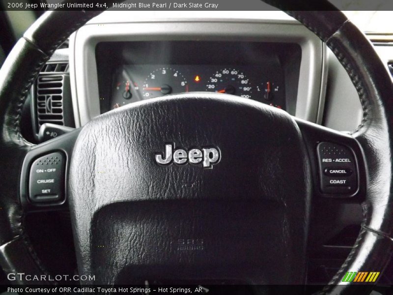 Midnight Blue Pearl / Dark Slate Gray 2006 Jeep Wrangler Unlimited 4x4