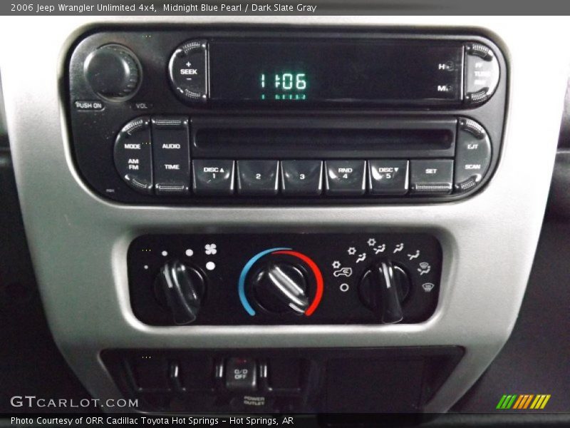Midnight Blue Pearl / Dark Slate Gray 2006 Jeep Wrangler Unlimited 4x4