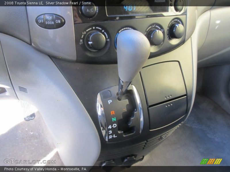 Silver Shadow Pearl / Stone 2008 Toyota Sienna LE